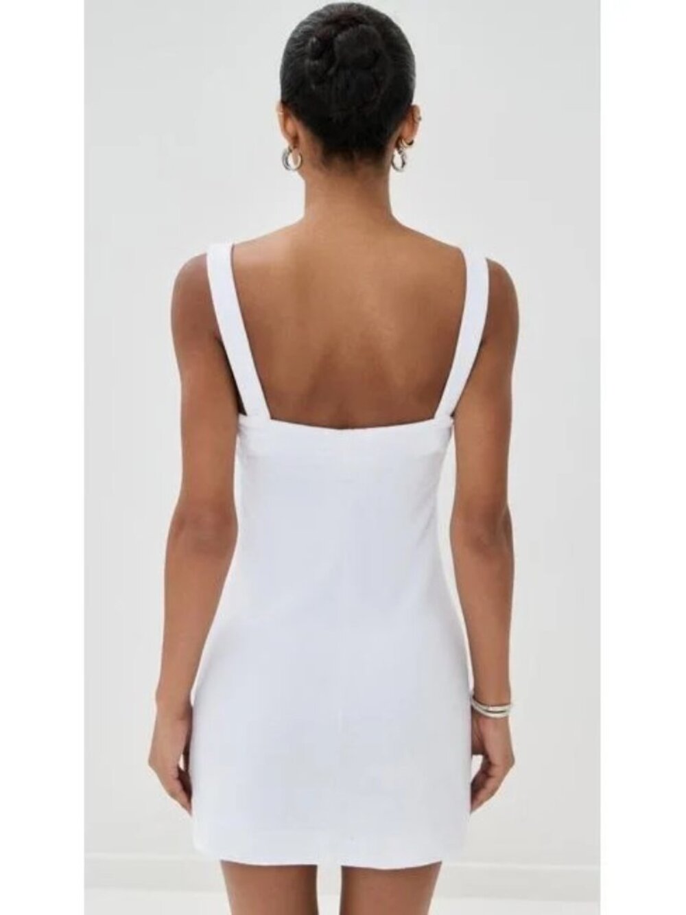 STAUD Marilyn Mini Dress/Swim Cover-Up - NWT - Size Medium - Picture 16 of 16
